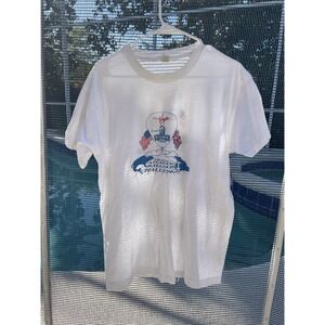 Vintage Screen Stars Men's VIRGIN Guiness Beer Crew  T Shirt Mens XL